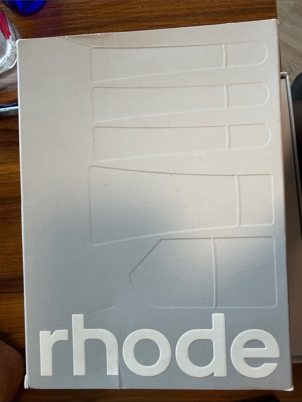 RHODE Matte Light Gray Skincare Travel Set - Picture 3 of 4